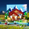 Lumibricks set de iluminación LED para LEGO Ideas A-Frame Cabin (Set 21338) - Cabaña del pastor