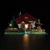 Lumibricks set de iluminación LED para LEGO Ideas A-Frame Cabin (Set 21338) - Cabaña del pastor
