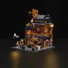 Lumibricks Steampunk Mechanical Workshop set de bloques de construcción con iluminación LED - 2150 piezas
