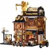 Lumibricks Steampunk Memory Shop kit de construcción de casa de muñecas en miniatura DIY