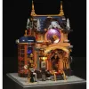 Lumibricks Steampunk Memory Shop kit de construcción de casa de muñecas en miniatura DIY