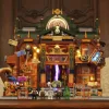 Lumibricks Steampunk Time Rift Library Kit de miniatura Book Nook DIY