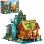 Lumibricks Waterfall Hut Set de bloques con iluminación LED