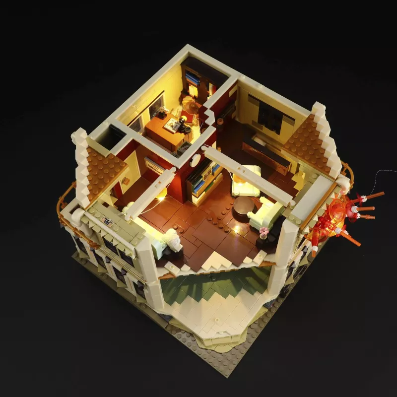 Lumibricks Western Bank Heist Set de construcción 1050 piezas