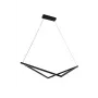 Lámpara colgante 32W LED Negra 1920lm