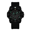 LUMINOX Atacama Field Automatic 1900 Series X2.2057 Reloj de hombre 44mm esfera negra correa de piel negra