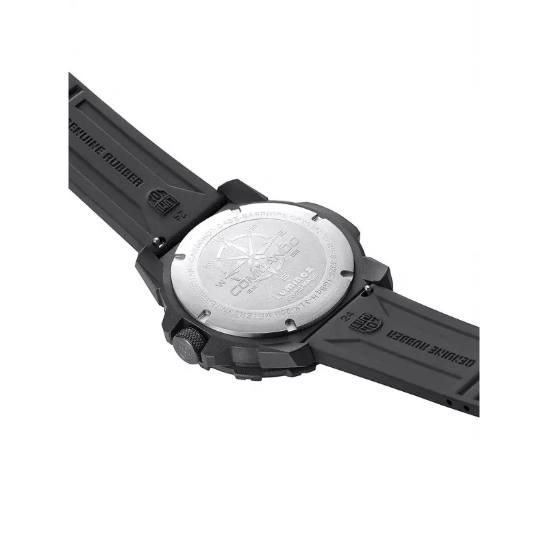 Luminox Atacama Field Day Date reloj hombre XL.3321 45mm esfera negra correa de piel negra