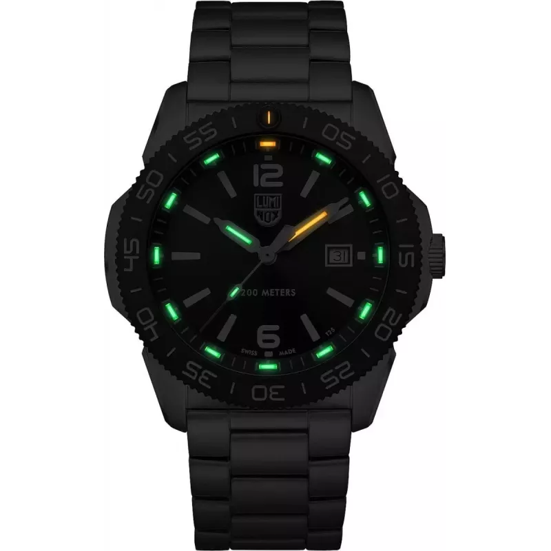 LUMINOX hombre reloj de buceo XS.3137 44mm Carbonox Swiss Quartz
