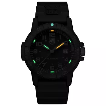 LUMINOX reloj hombre XS.0329 44mm cuarzo suizo Carbonox correa de caucho negra
