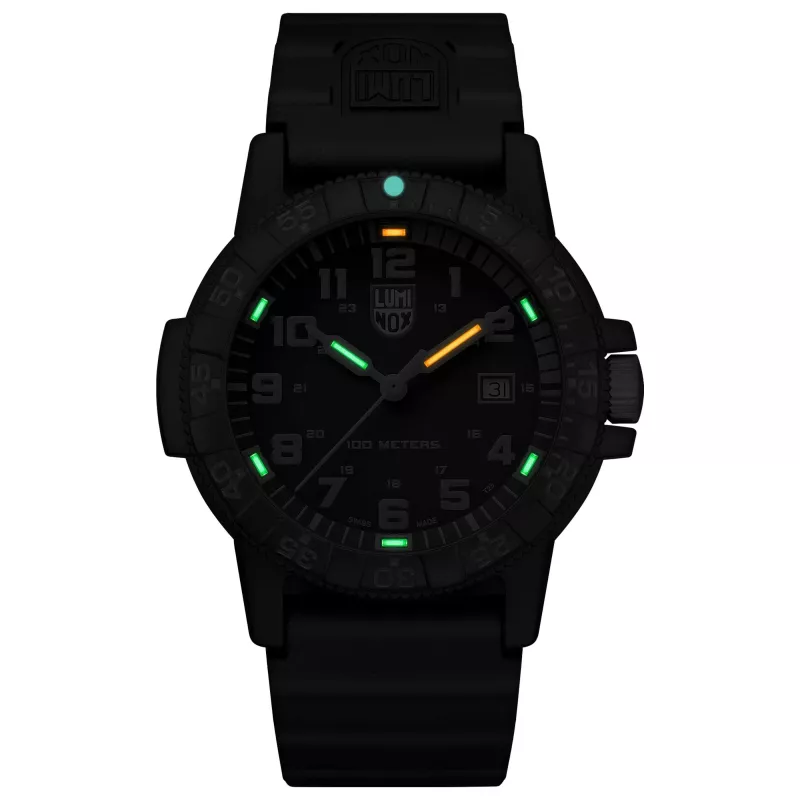 LUMINOX reloj hombre XS.0329 44mm cuarzo suizo Carbonox correa de caucho negra
