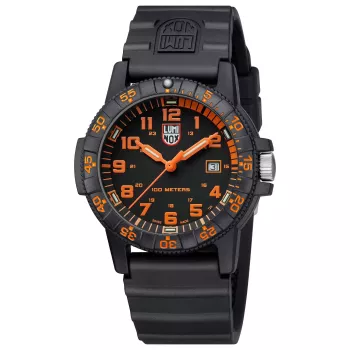 LUMINOX reloj hombre XS.0329 44mm cuarzo suizo Carbonox correa de caucho negra