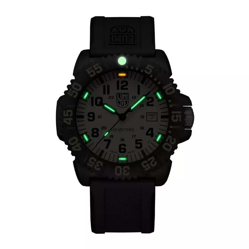LUMINOX Reloj automático de hombre X2.2055.1 44mm piel marrón
