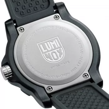 LUMINOX reloj de hombre XL.8882.F 45mm cuarzo suizo con caja Carbonox y correa de caucho negra