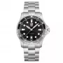 LUMINOX Hombre XS.0941 Atacama Field Automatic 1940 Series Reloj 44mm esfera negra correa de piel