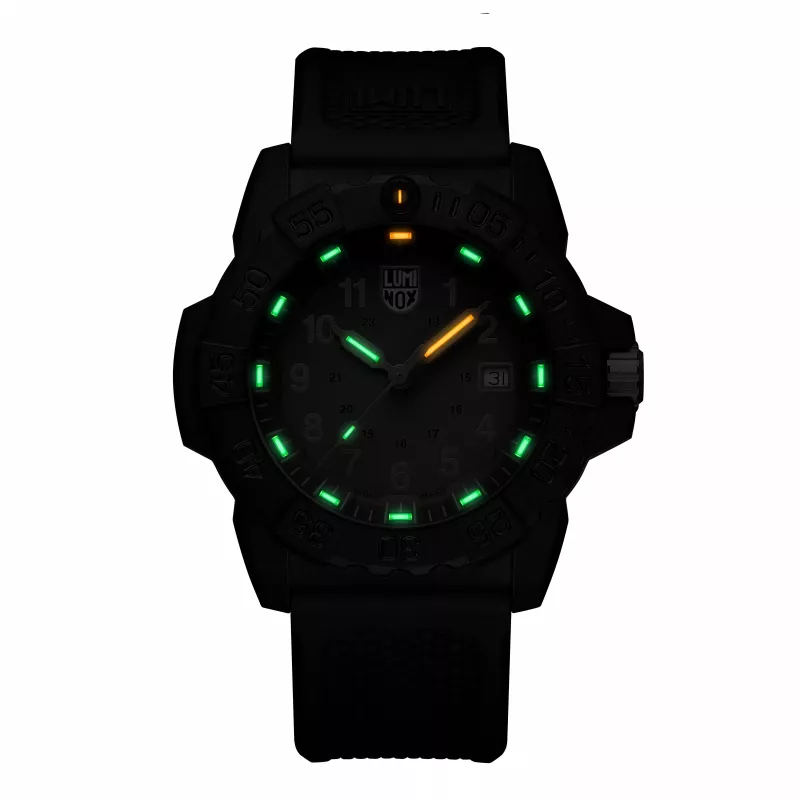 Reloj de hombre Luminox Navy SEAL 3500 Series XS.3508.GOLD 45mm suizo cuarzo