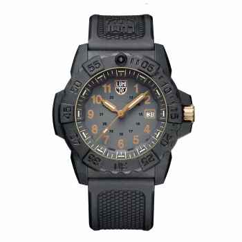 Reloj de hombre Luminox Navy SEAL 3500 Series XS.3508.GOLD 45mm suizo cuarzo