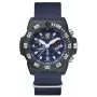 Luminox Navy SEAL Cronógrafo serie 3580 Reloj de hombre XS.3583 45mm Carbonox negro goma