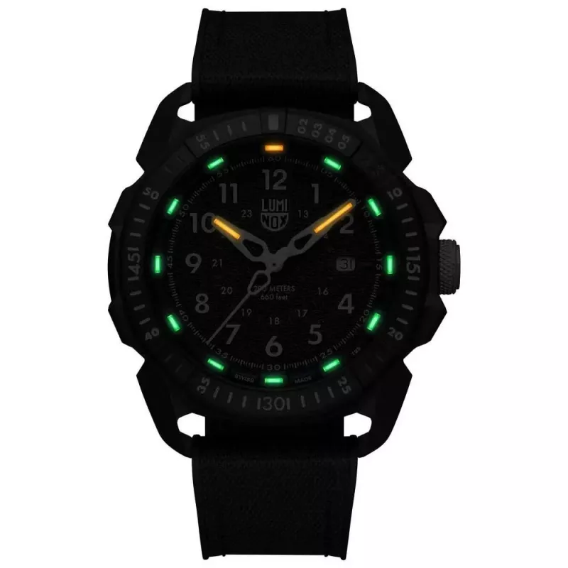 Luminox XL.1003.ICE ICE-SAR Arctic 1000 Series Reloj de hombre 46mm esfera azul correa de caucho azul