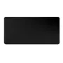 LUMIVIDA Alfombrilla de ratón grande de PVC y piel con base de goma antideslizante, 1200x600mm, Negra
