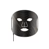 Lunni Mascarilla facial LED de silicona con luz LED de 7 colores e infrarrojo cercano negra