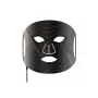 Lunni Mascarilla facial LED de silicona con luz LED de 7 colores e infrarrojo cercano negra