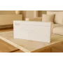 Lunni Mascarilla facial LED de silicona con luz LED de 7 colores e infrarrojo cercano blanca