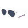 M MISSONI Gafas de sol mujer MMI0078S3ZJ - Montura de acetato negra, lentes de policarbonato grises degradadas, 58/13/145 mm