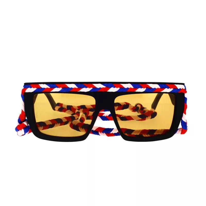 M Missoni Gafas de sol de mujer MMI0086S807 negro gris cuadradas acetato 57mm