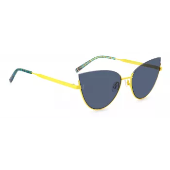 M Missoni gafas de sol mujer MMI0100S40GKU - montura de acetato marrón havana con lentes degradadas marrones - 60/18/140 mm