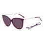 M Missoni Gafas de sol para mujer MMI0119SFGV Havana Marrón Mariposa Montura de acetato con lentes de policarbonato degradadas marrones UV400 58mm