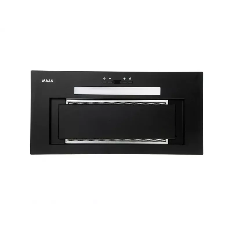 Campana extractora de cocina integrable MAAN Ares M 60 Soft Touch 570 m³/h negra