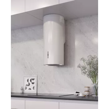 Campana de pared MAAN Elba 2 W835 blanca 80 cm