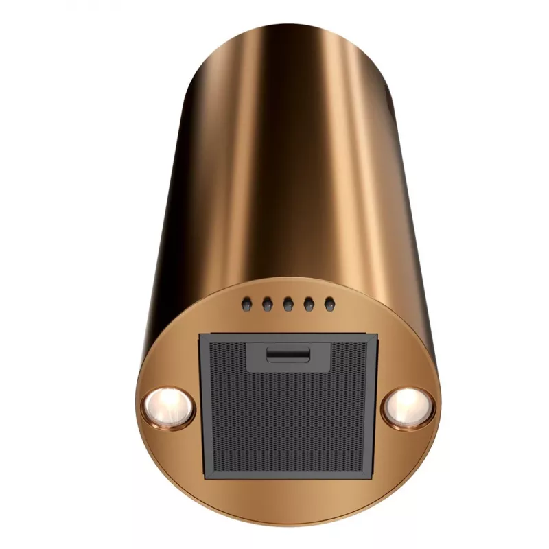 MAAN Elba WPB 731 campana de pared cobre brillante 70 cm