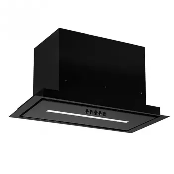 Campana extractora integrable MAAN Helios 60 Push Button 595 m³/h, negra