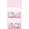 MACHINO TAB Funda para iPad Pro 12.9 2018-2022/ AIR 13 2024 Rosa