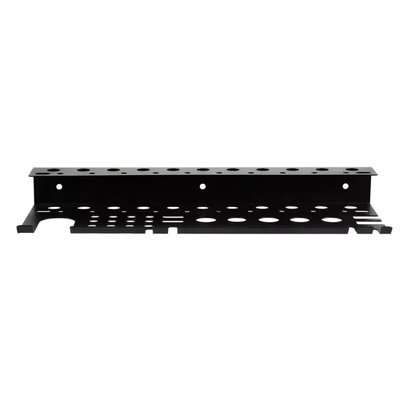 MACLEAN MC-141 organizador de herramientas de pared con 20 contenedores y 11 ganchos, negro/rojo, 800x400x195 mm
