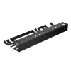 MACLEAN MC-141 organizador de herramientas de pared con 20 contenedores y 11 ganchos, negro/rojo, 800x400x195 mm