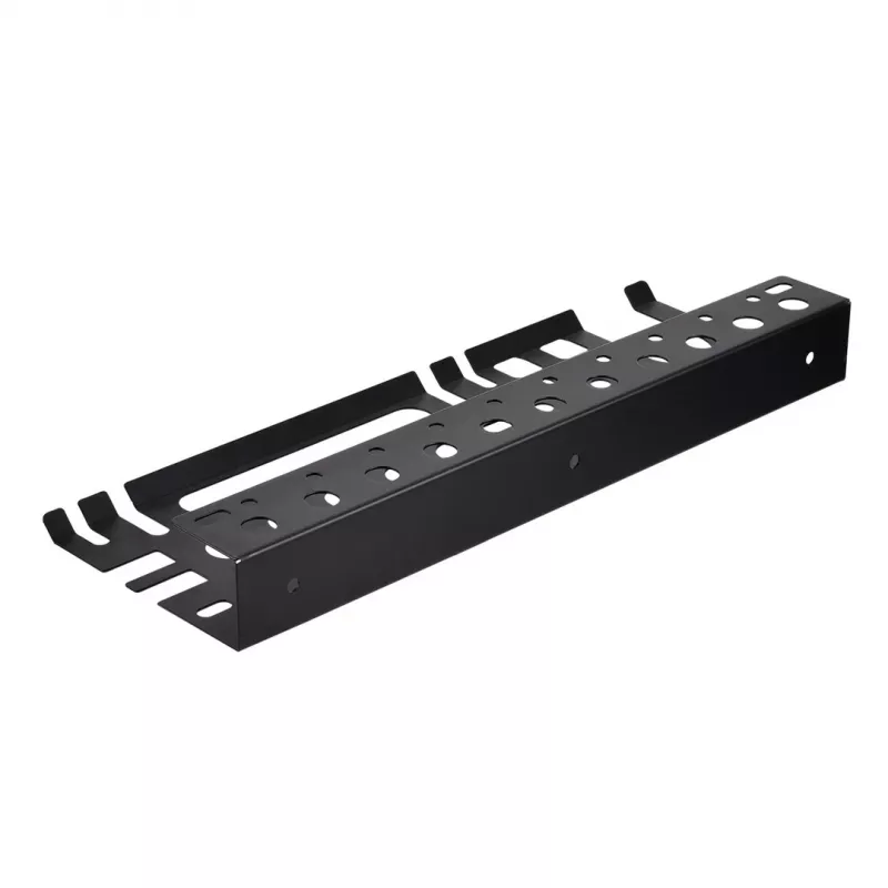 MACLEAN MC-141 organizador de herramientas de pared con 20 contenedores y 11 ganchos, negro/rojo, 800x400x195 mm