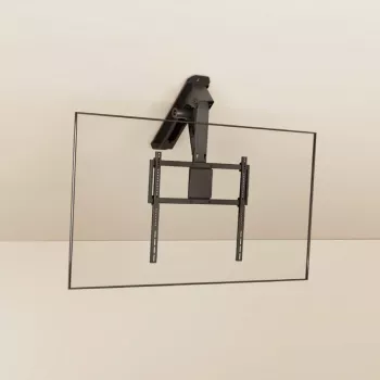 Maclean MC-176 T Soporte de techo eléctrico para televisor con control inteligente Tuya, VESA 200x200 a 800x400, para televisores de 43-86