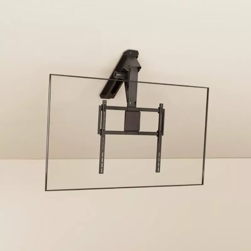 Maclean MC-176 T Soporte de techo eléctrico para televisor con control inteligente Tuya, VESA 200x200 a 800x400, para televisores de 43-86