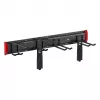 Organizador de herramientas de acero para pared Maclean MC-178, carga 136 kg, 816 mm de ancho, panel perforado
