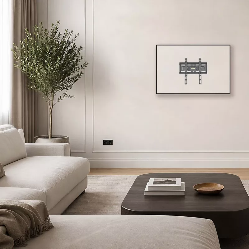 MACLEAN MC-189 Soporte de pared inclinable para TV de 13-43