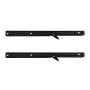 Maclean MC-196 soportes plegables para estantes de pared, 350-700 mm, máx. 50 kg, 2 uds.
