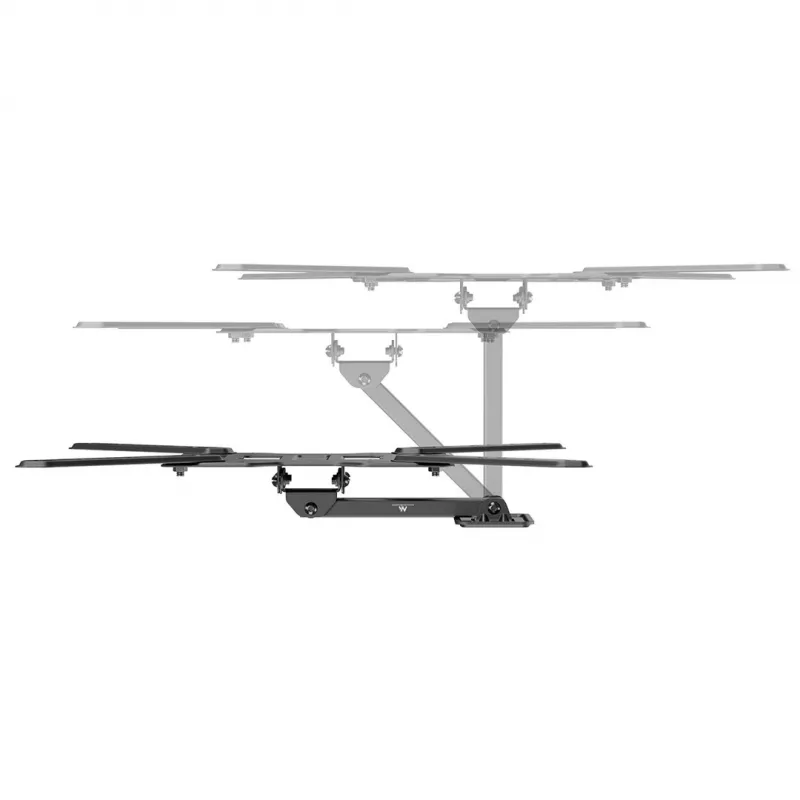 Maclean MC-758 N soporte fijo para televisores y monitores de 23-65 pulgadas, 30 kg, VESA 400x400, negro