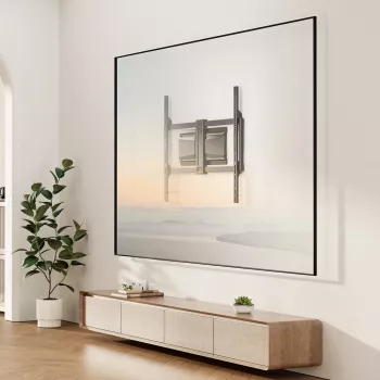 MACLEAN MC-881 N Soporte de pared fijo para TV para pantallas de 37-90