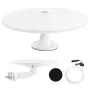 Antena omnidireccional activa Maclean MCTV-103 para DVB-T/T2 HEVC para autocaravana, 12V