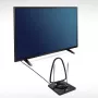 Antena de interior de alta ganancia Maclean MCTV-963, bajo ruido, digital y analógica, Freeview FM DVB, potente 45dB DVB-T/T2 H.265 HEVC