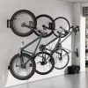 Soporte de pared para bicicleta Maclean, carga máx. 35 kg, ángulo de inclinación ajustable, acero, MC-171