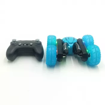 Coche RC Mad Monkey Tornado - 2,4GHz 4WD Coche Stunt con Luces LED