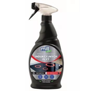 MADONIS Mill limpiador para placas de inducción 555 ml – brillo sin marcas para placas vitrocerámicas